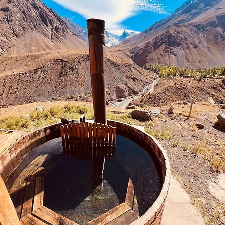 Lodge El Morado Refugio Lo Valdes Exterior foto