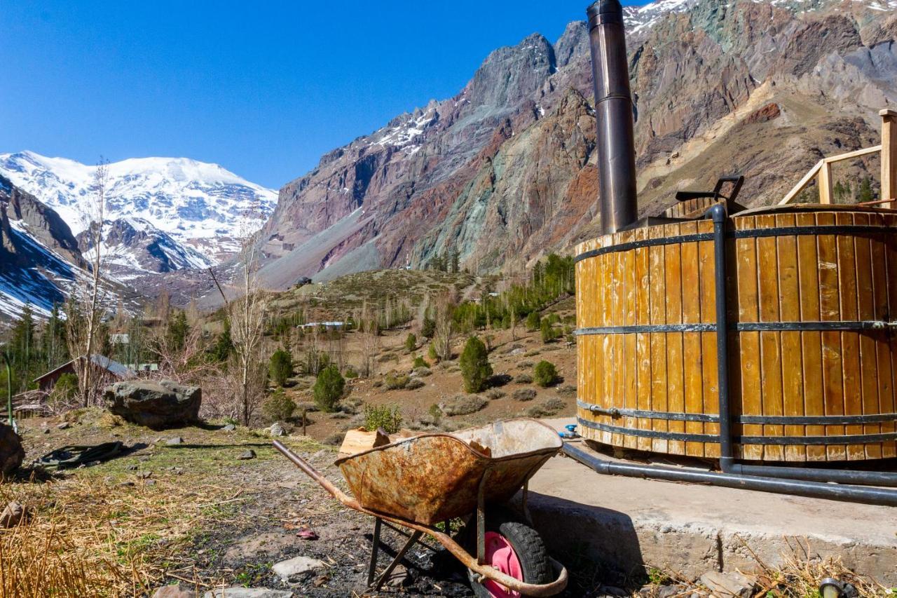Lodge El Morado Refugio Lo Valdes Exterior foto