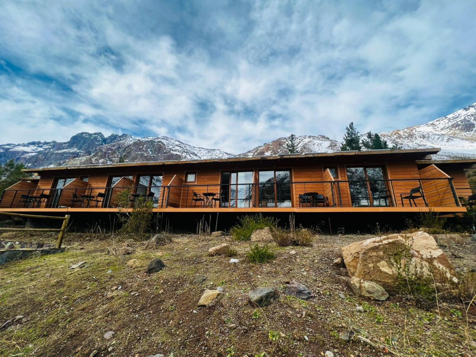 Lodge El Morado Refugio Lo Valdes Exterior foto
