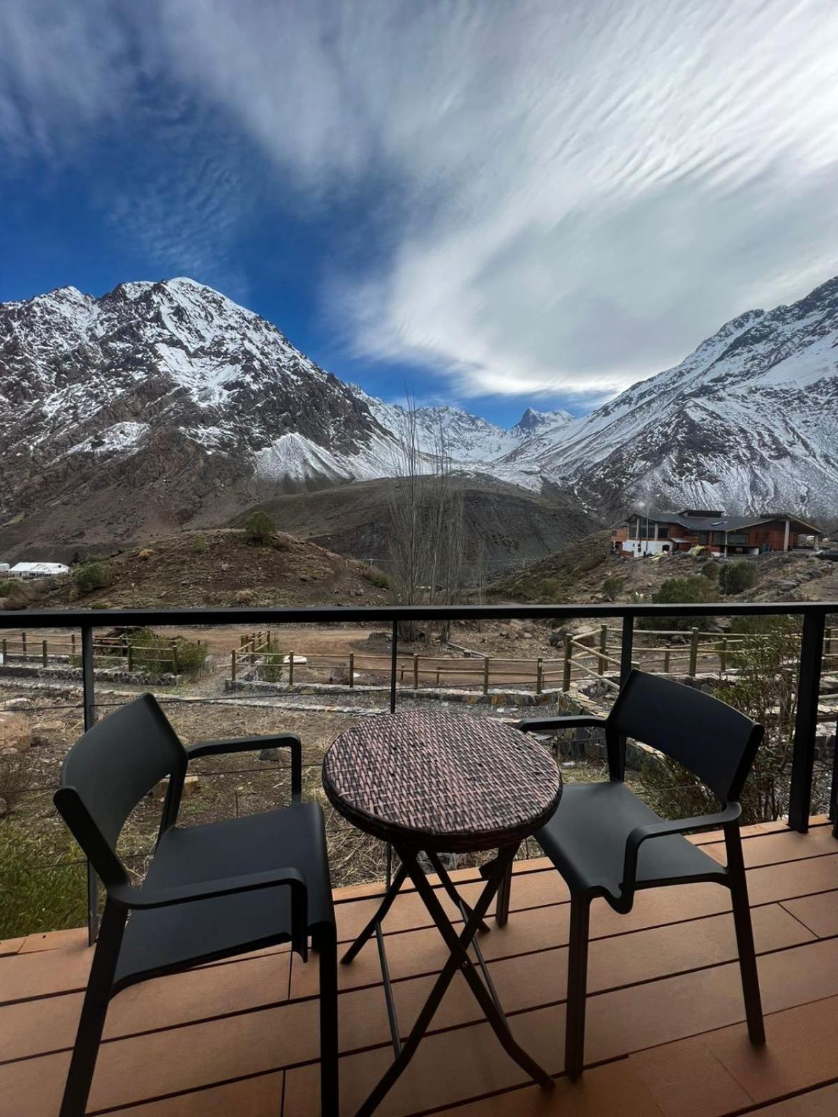 Lodge El Morado Refugio Lo Valdes Exterior foto