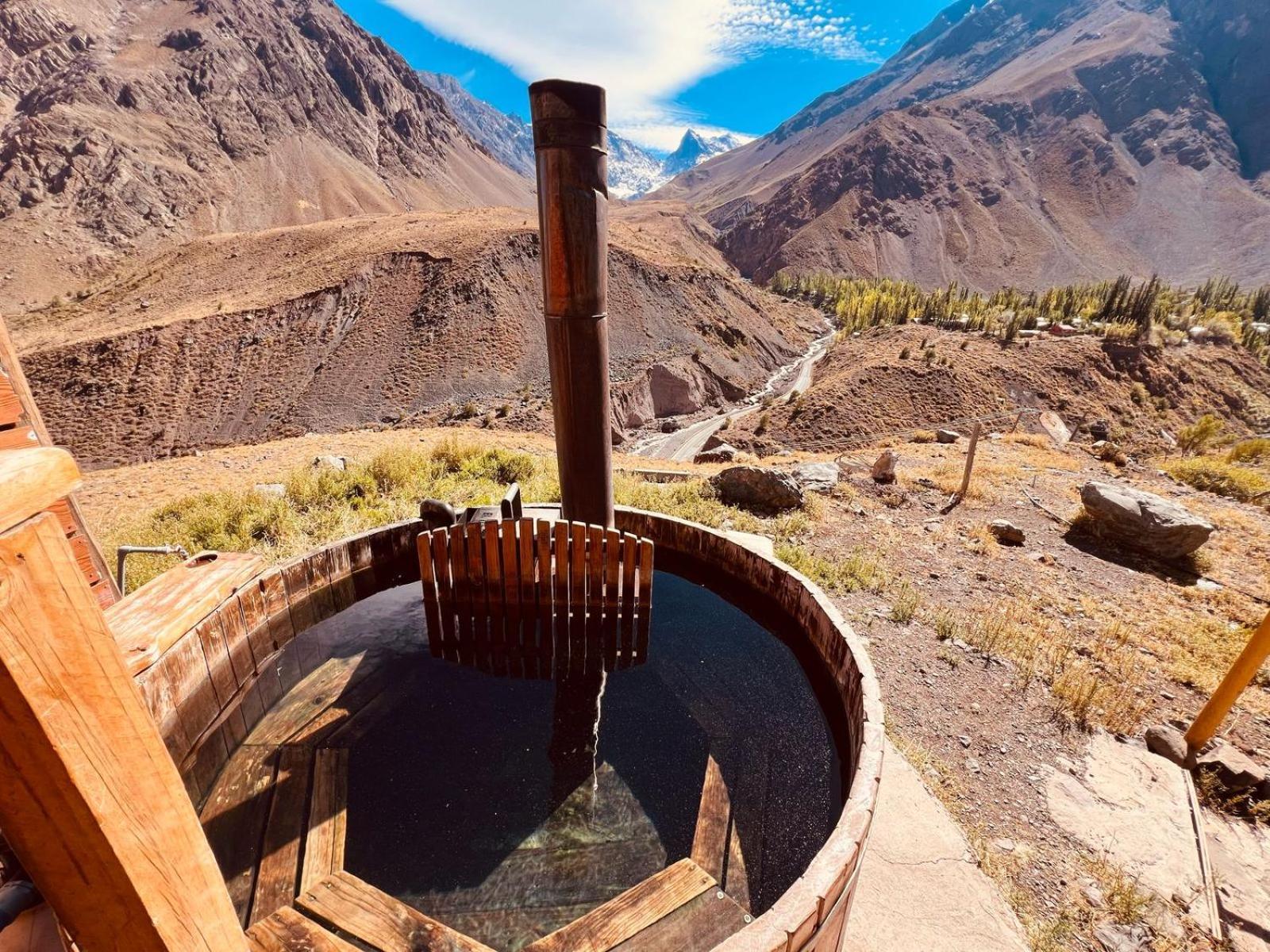 Lodge El Morado Refugio Lo Valdes Exterior foto