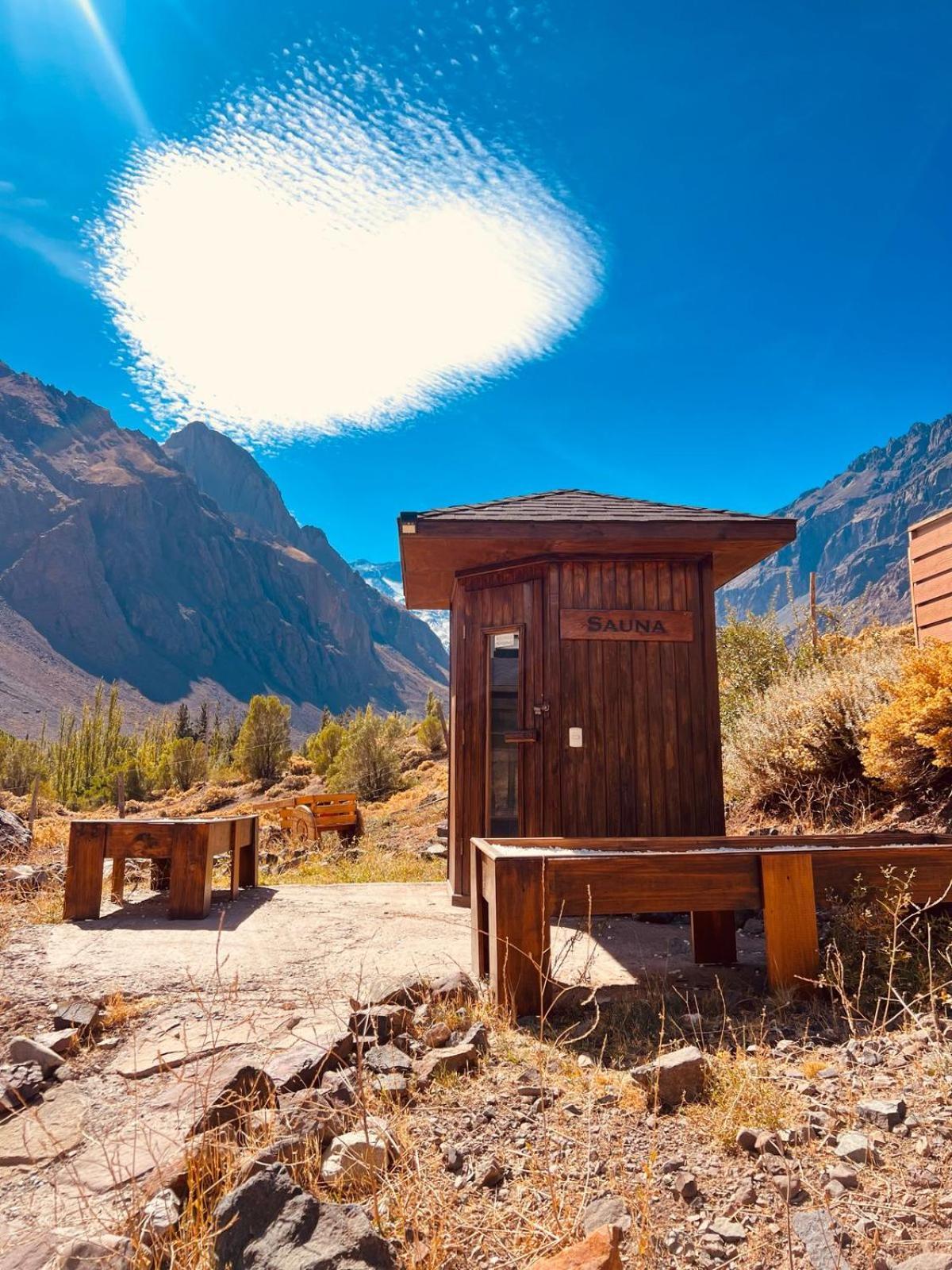 Lodge El Morado Refugio Lo Valdes Exterior foto